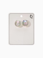 Серьги гвоздики «Мыльный пузырь», прозрачные - фото 68179927