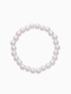 Браслеты из бусин «Жемчужный облик», набор 7 шт. бусины №6.8.10.14, белый - фото 68179947