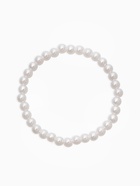 Браслеты из бусин «Жемчужный облик», набор 7 шт. бусины №6.8.10.14, белый - фото 68179948