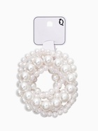 Браслеты из бусин «Жемчужный облик», набор 7 шт. бусины №6.8.10.14, белый - фото 68179949