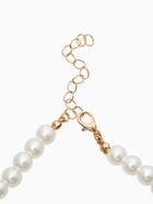 Набор детских украшений «Выбражулька. Стиль в сердце», 4 предмета: клипсы, кольцо, бусы, браслет, белый в золоте - фото 68179973