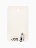 Моносерьга «Циркуляр», 1 шт. цвет серебро - фото 68179980