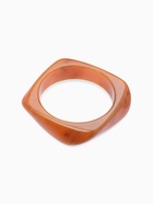 Браслет манжета «Тренд», широкий, акрил, оранжевый - фото 68179996