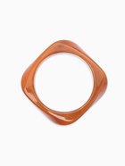 Браслет манжета «Тренд», широкий, акрил, оранжевый - фото 68179998