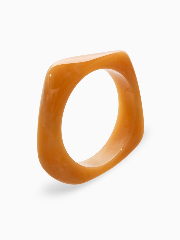 Браслет манжета «Тренд», d=9 см, широкий, акрил, светло-коричневый - Фото 1