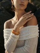 Браслет манжета «Тренд», широкий, акрил, цвет капучино - фото 68180001