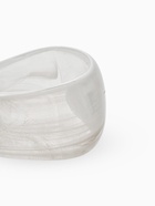 Браслет манжета «Тренд», широкий, акрил, белый - фото 68180013