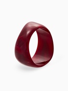 Браслет манжета «Тренд», широкий, акрил, бордово-малиновый - фото 68180015