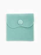 Набор конвертиков для украшений, 10 шт. бархат, 7×7 см, бирюзовый - фото 68180059