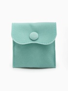 Набор конвертиков для украшений, 10 шт. бархат, 7×7 см, бирюзовый - фото 68180060