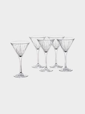УЦЕНКА Набор бокалов для мартини RCR Timeless 210 мл, 5 шт. 10984803