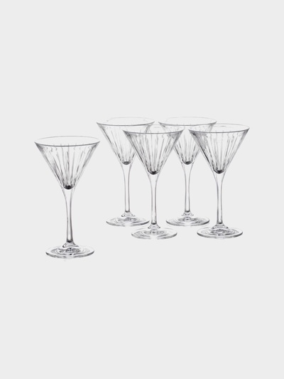 УЦЕНКА Набор бокалов для мартини RCR Timeless 210 мл, 5 шт.