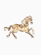 УЦЕНКА Брошь "Лошадь", конь степной, цвет коричневый в золоте - Фото 5