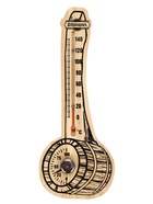 УЦЕНКА Термометр-гигрометр «Ковш», деревянный - Фото 1