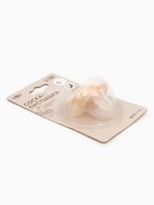 Светящаяся соска-пустышка анатомическая, силикон, от 6 мес., «Колоски», бежевая 10682433