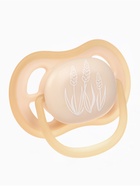 Светящаяся соска-пустышка анатомическая, силикон, от 6 мес., «Колоски», бежевая 10682433