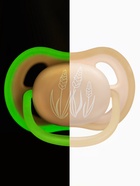 Светящаяся соска-пустышка анатомическая, силикон, от 6 мес., «Колоски», бежевая - Фото 9