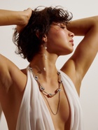 Колье цепочка «барокко», 2 яруса, цвет серебро  (артикул 10905805)  большой выбор товаров оптом и в розницу по низким ценам с доставкой