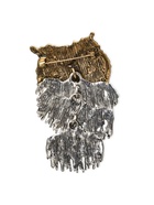 Брошь подвижная «Крупная Сова», разноцветная - Фото 2