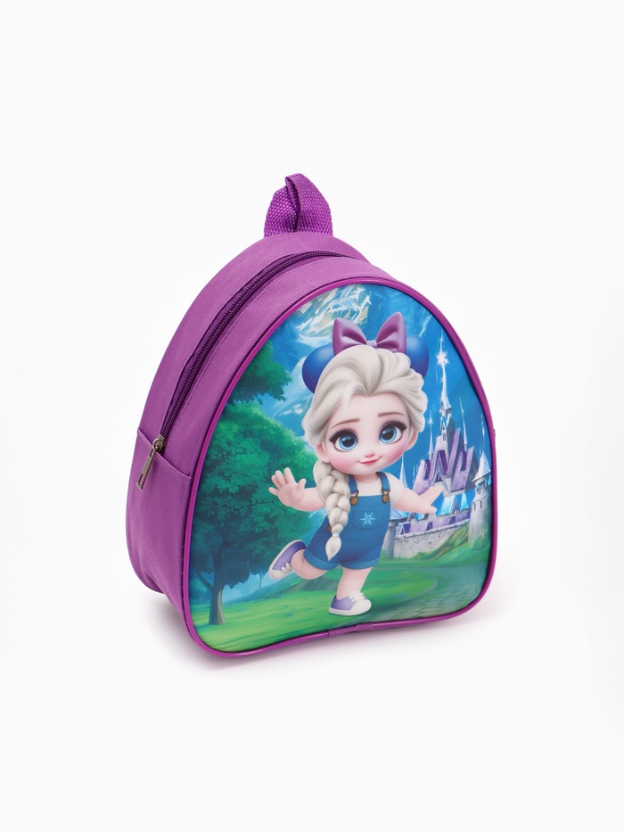 Рюкзак детский 21×23×10 см, Холодное сердце - Фото 1