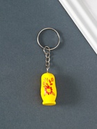 Брелок для ключей на кольце дерево «Матрёшка», 3.3×1.8×1.6 см, МИКС - фото 120970622