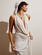 Набор 2 предмета: бусы. браслет «Жемчуг. Ракушка вонголе», L=18/42 см, №8, белый в серебре  (артикул 10936543)  большой выбор товаров оптом и в розницу по низким ценам с доставкой