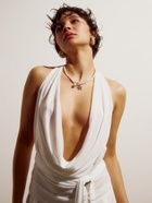 Набор 2 предмета: бусы. браслет «Жемчуг. Звезда», L=18/42 см, №6, белый в серебре - Фото 4