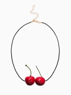 Кулон на шнурке «Парочка вишен», красный - фото 809458361