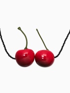 Кулон на шнурке «Парочка вишен», красный - фото 809458364