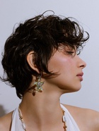 Серьги из стекла «Море. Звезда», голубые в серебре  (артикул 10937054)  большой выбор товаров оптом и в розницу по низким ценам с доставкой