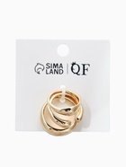 Набор колец «Новый стиль. Минимализм линий», 3 шт. размер МИКС, цвет золото - фото 68180393