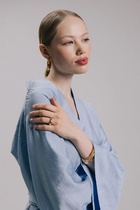 Набор колец «Новый стиль. натюрель», 3 шт. размер МИКС, цвет золото, коричневый - Фото 8