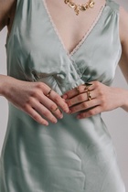 Набор колец «Новый стиль. Сердечки», 5 шт. размер МИКС, цвет золото - Фото 7