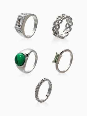 Набор колец 5 шт 