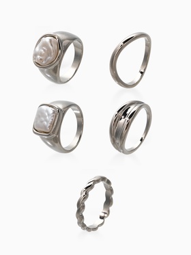 Набор колец 5 шт 