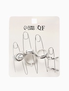 Набор колец «Новый стиль. Жемчуг», 5 шт. размер МИКС, белый в серебре - фото 68180478