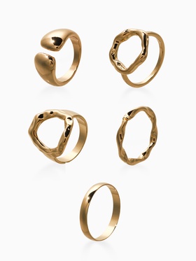 Набор колец 5 шт 