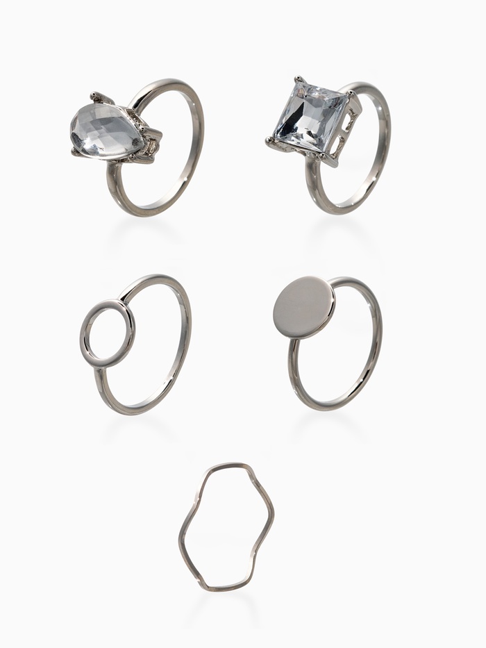 Набор колец 5 шт 