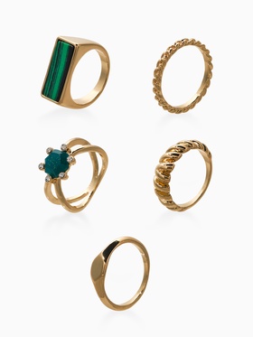 Набор колец 5 шт 