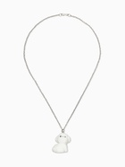 Кулон детский «Выбражулька. Собака», белый в серебре - фото 68180555