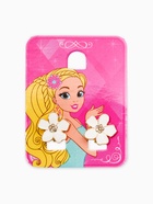 Клипсы детские «Выбражулька. Цветок», белая в золоте - фото 68180568