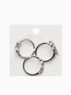 Кольцо детское «Выбражулька. Стиль», набор 3 шт. цвет серебро - Фото 5