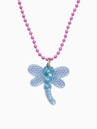 Набор детских украшений «Выбражулька. Стрекоза», 2 предмета: кулон, пусеты, голубой - фото 68180608