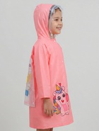 Дождевик детский, рост 120-130, розовый - Фото 3