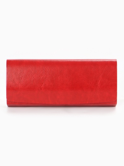 Футляр для очков на магните, 15.5×3.3×6 см, красный