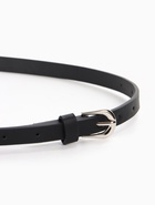 Ремень женский, пряжка металл, 1 прокол, 1.4×105 см, чёрный - Фото 4