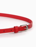 Ремень женский, пряжка металл, 1 прокол, 1.4×105 см, красный - Фото 4