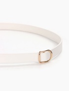 Ремень женский, 1.8×105 см, золотистая пряжка, белый 10943949