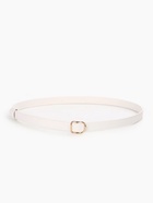 Ремень женский, 1.8×105 см, золотистая пряжка, белый 10943949