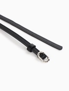 Ремень женский, узкий, 1.4×105 см, металлическая пряжка, чёрный 10943951